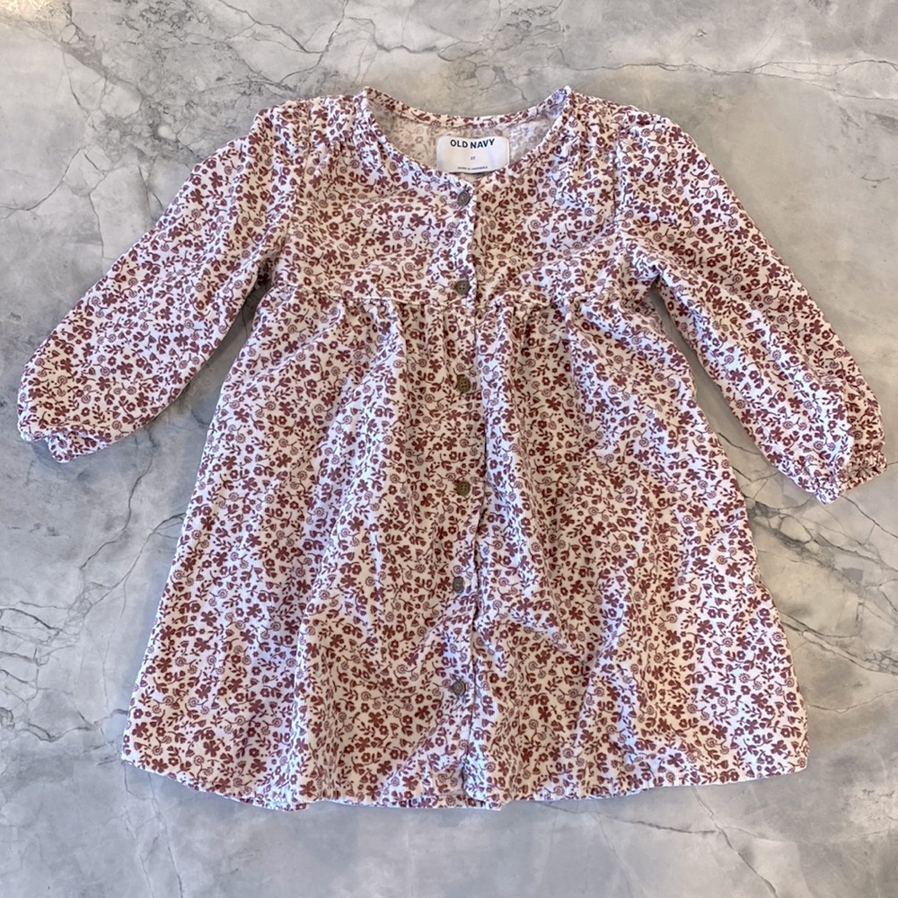 Old Navy floral toddler dress 3T